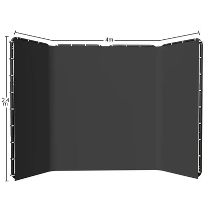 SH 2.4x4M Background Stand Frame With Photography Green Screen Backdrops  Photography Background Support Studio Light Tripod Deals 4 U  Streaming Equipment Deals 4 U