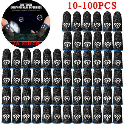100-10PCS Finger Cover Game Controller For PUBG Sweatproof Anti-slip Fingertip Cover Thumb Gloves For Mobile Game Deals 4 U  Mobile Gaming Deals 4 U