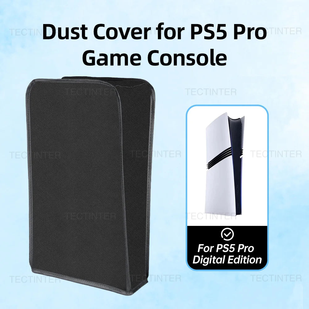 Soft Dust Cover Case For PS5 Pro Console Anti-scratch Dustproof Waterproof Shell Protective Case for PS5 Pro Game Accessories
