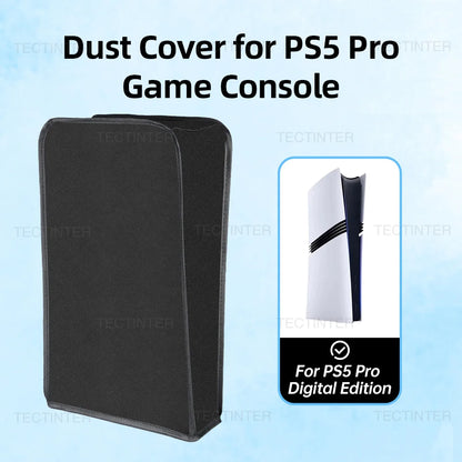 Soft Dust Cover Case For PS5 Pro Console Anti-scratch Dustproof Waterproof Shell Protective Case for PS5 Pro Game Accessories