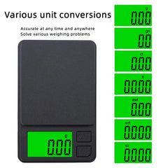 100/500g 0.01g mini digital scale high precision electronic pocket scale jewelry weight kitchen portable electronic scale Deals 4 U   Deals 4 U