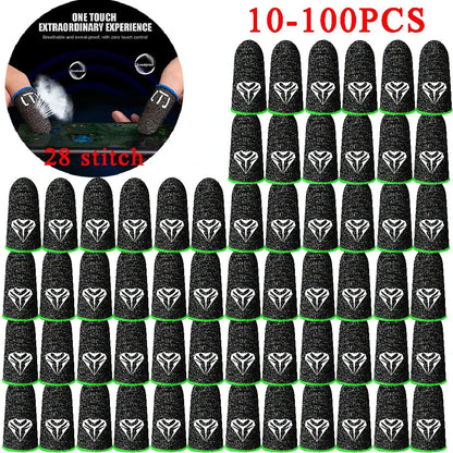 100-10PCS Finger Cover Game Controller For PUBG Sweatproof Anti-slip Fingertip Cover Thumb Gloves For Mobile Game Deals 4 U  Mobile Gaming Deals 4 U