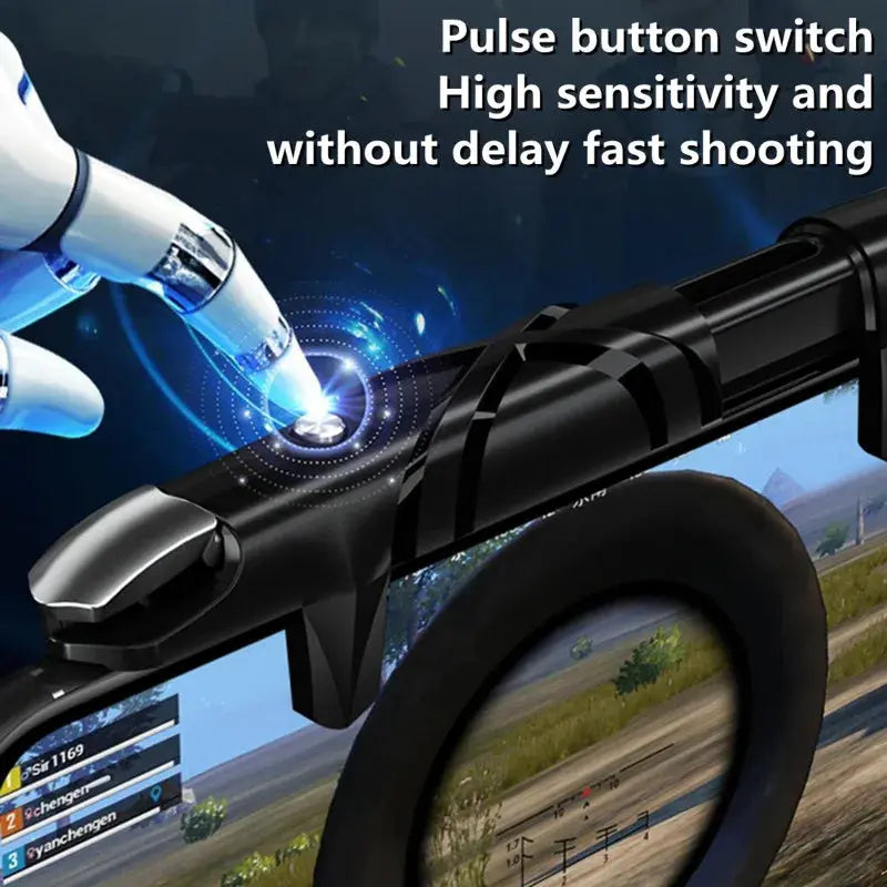 G5 Mobile Game Controller for PUBG Gaming Trigger Shooter Aim Fire ABS Key Button Gamepad Joystick for IPhone Android Smartphone Deals 4 U  Mobile Gaming Deals 4 U