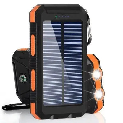 Solar Power Bank 80000mAh Portable Charging Poverbank External Battery Charger Strong Light LDE Light for All Smartphones Deals 4 U  Mobile Gaming Deals 4 U