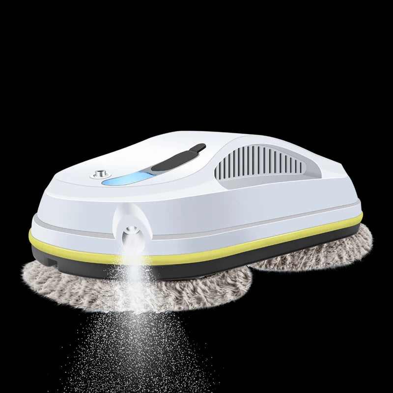 PuRuiKai Household Window Automatic Water Spray Cleaning Robot,With Intelligent Edge Detection System,Robot Glass Cleaner Deals 4 U   Deals 4 U
