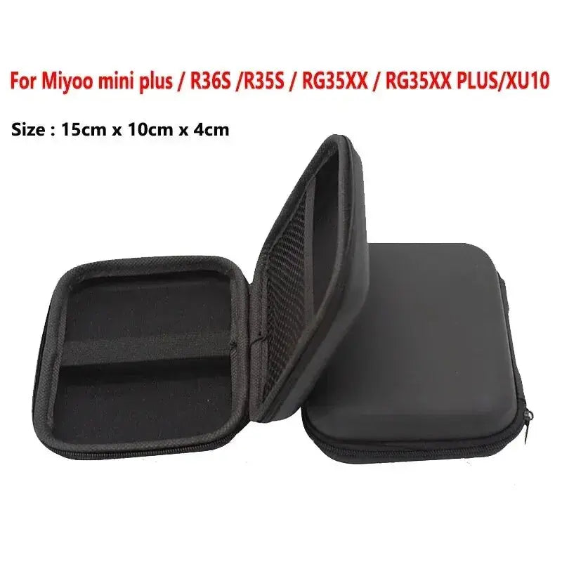 TOP Protect Game Storage Case for Miyoo Mini Plus R36S R35S Portable Storage Console Bag Carry Case for Anbernic RG35XX Plus Deals 4 U  Console Accessories Deals 4 U