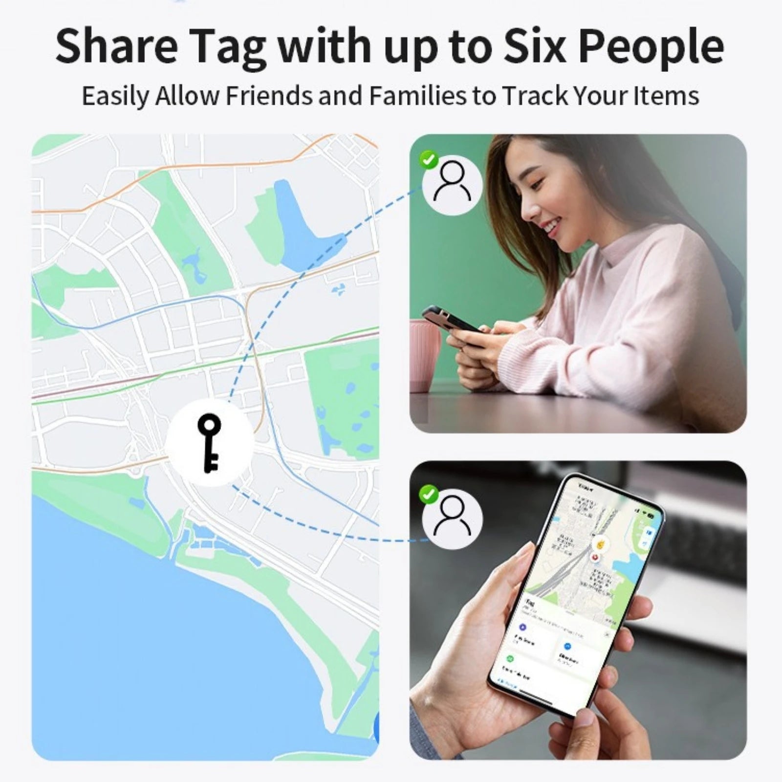 Pet Tracker No Monthly Fee No SIM Work with Apple iOS Find My Anti-Lost Finder Tag for Dogs Cats with Airtag Case GPS Tracker Deals 4 U   Deals 4 U