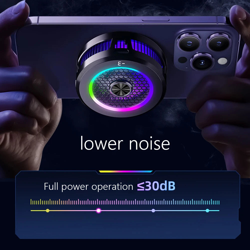 15W Extreme Cooling Phone Cooler with Ice Generation, Semiconductor Phone Cooler, Magnetic & Clip-on for iPhone/Xiaomi/VIVO/OPPO Deals 4 U   Deals 4 U