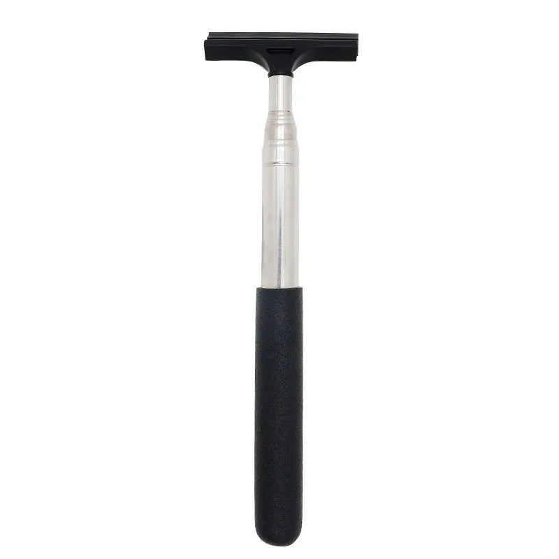 Car Rearview Mirror Wiper Cleaning Tool Auto Glass Mist Cleaner Scraper Car Accessories Handle Telescopic Window Cleaning Brush Deals 4 U   Deals 4 U