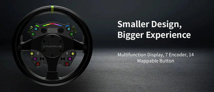 CAMMUS C12 with LC100 pedals kit C12 Direct Drive Steering Wheel Global First includes two T-shaped base flanges Deals 4 U  Gaming Accessories Deals 4 U
