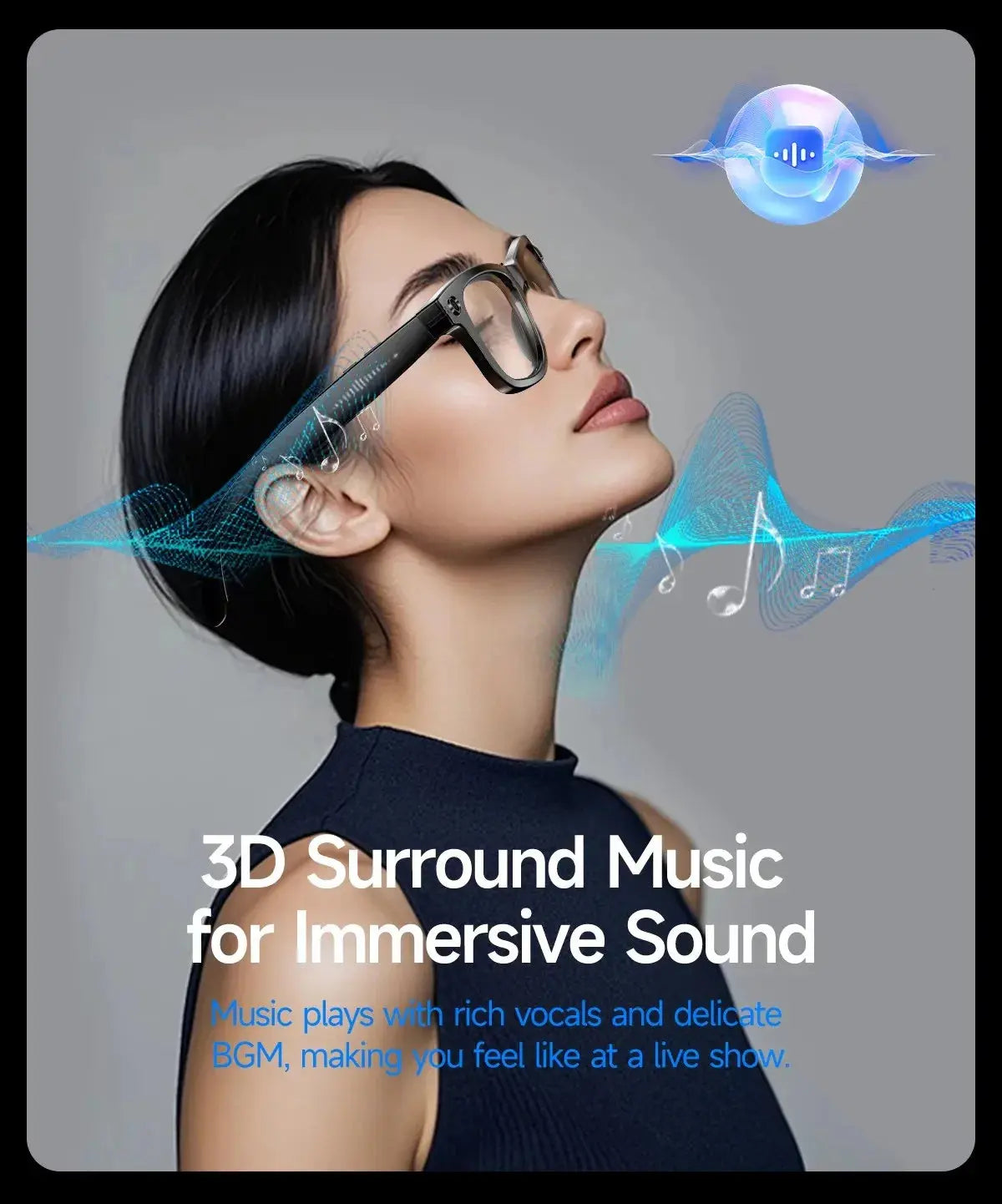 W610 AI Smart Glasses with Video Camera 800W Outdoor Sunglasses Wi-Fi Transfer BT Calling Audio Record Smart Wearable Headset Deals 4 U  Gaming Accessories Deals 4 U