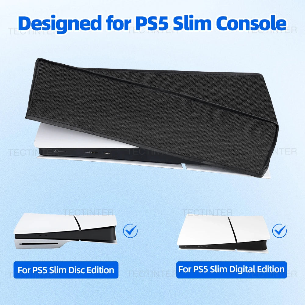 Dust Proof Cover for PlayStation 5 PS5 Slim/Pro Console Protector Case Anti-scratch Sleeve Protective Cover For PS5 Accessories