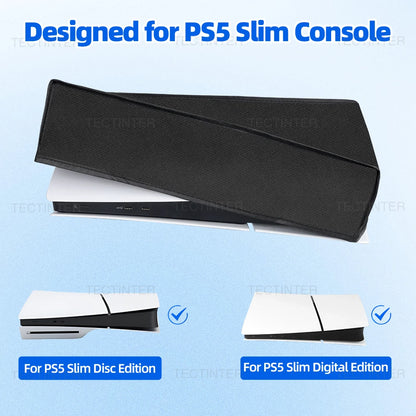 Dust Proof Cover for PlayStation 5 PS5 Slim/Pro Console Protector Case Anti-scratch Sleeve Protective Cover For PS5 Accessories