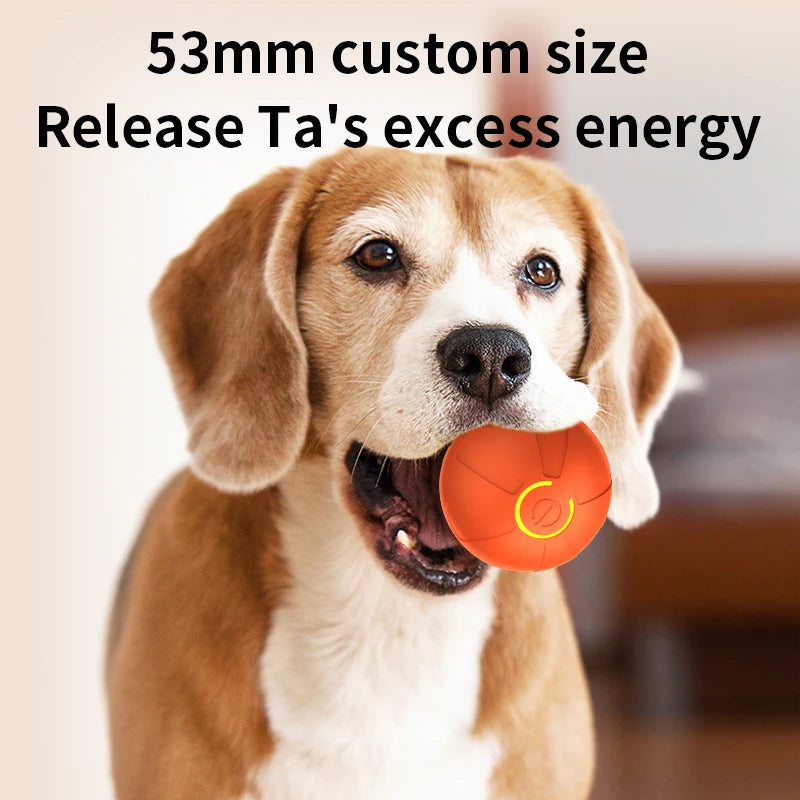 Smart Dog Toy Ball Automatic Interactive Pet Electronic Rolling USB Rechargeable Moving Bouncing for Puppy to Large dog Chew Toy Deals 4 U   Deals 4 U