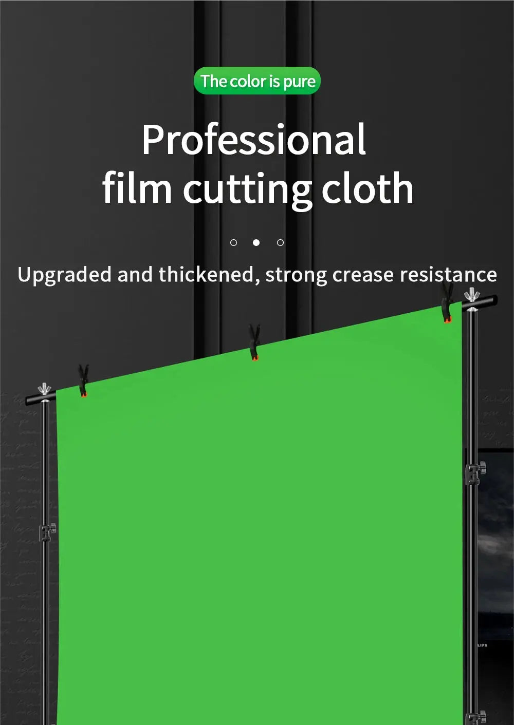Background For Photography Backdrops White/Black/Blue/Green Screen Chroma Key Muslin Studio Photo Shooting Backdrop Cloth Paper Deals 4 U  Streaming Equipment Deals 4 U