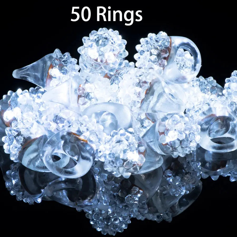 Led White Bracelets Light Up Party Favors Glow in the Dark Party Supplies Neon Sunglasses LED Rings Bracelets Wedding Decoration Deals 4 U  Gaming Accessories Deals 4 U