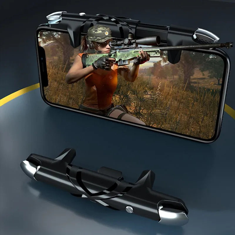 G5 Mobile Game Controller for PUBG Gaming Trigger Shooter Aim Fire ABS Key Button Gamepad Joystick for IPhone Android Smartphone Deals 4 U   Deals 4 U
