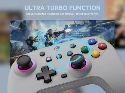 ECHTPower Wireless Controller Gamepad for Switch 2/PC Dark gray Deals 4 U  Mobile Gaming Deals 4 U