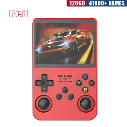 R36S Retro Handheld Game Console 3 5 Inch IPS Screen 64GB 128GB 256GB Portable Gaming Device with Built in Games