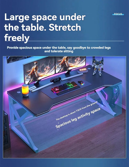 Computer desk, home desk, student learning desk, simple gaming desk, e-sports desk, workbench, office desk Deals 4 U  Gaming Accessories Deals 4 U