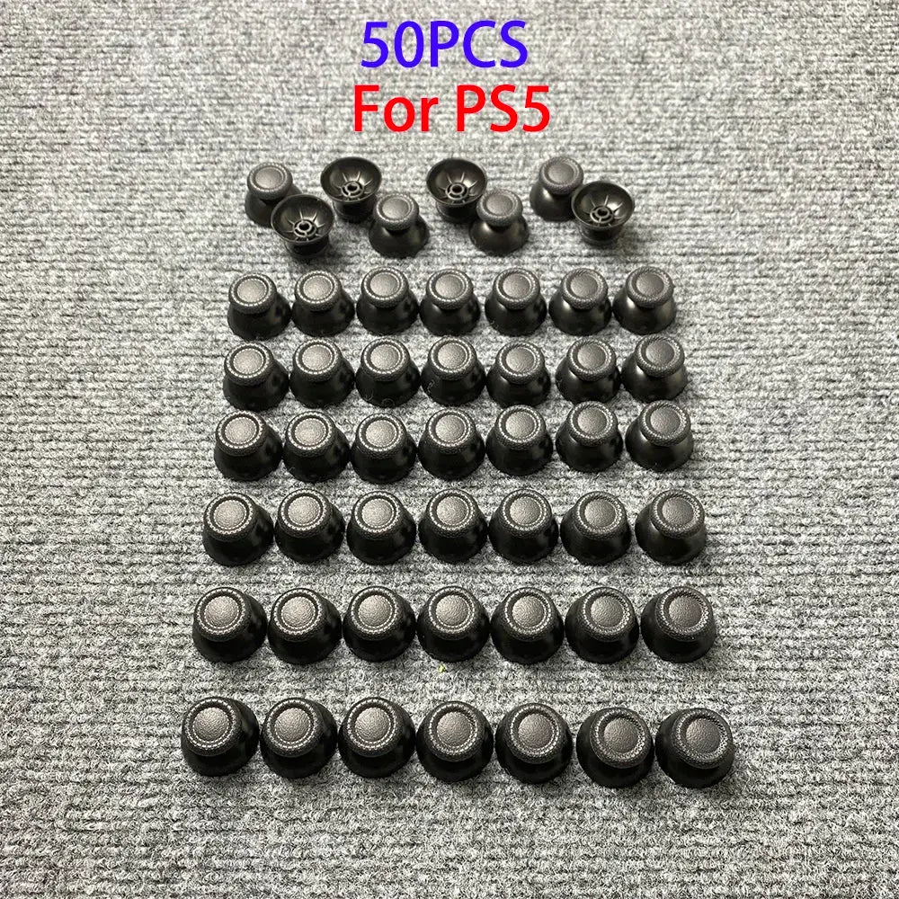 10-100Pcs For PS4 PS5 Analog Cover 3D Shell Thumb Stick Joystick Thumbstick Mushroom Cap For Sony PlayStation 4 PS4 Controller Deals 4 U  Console Accessories Deals 4 U