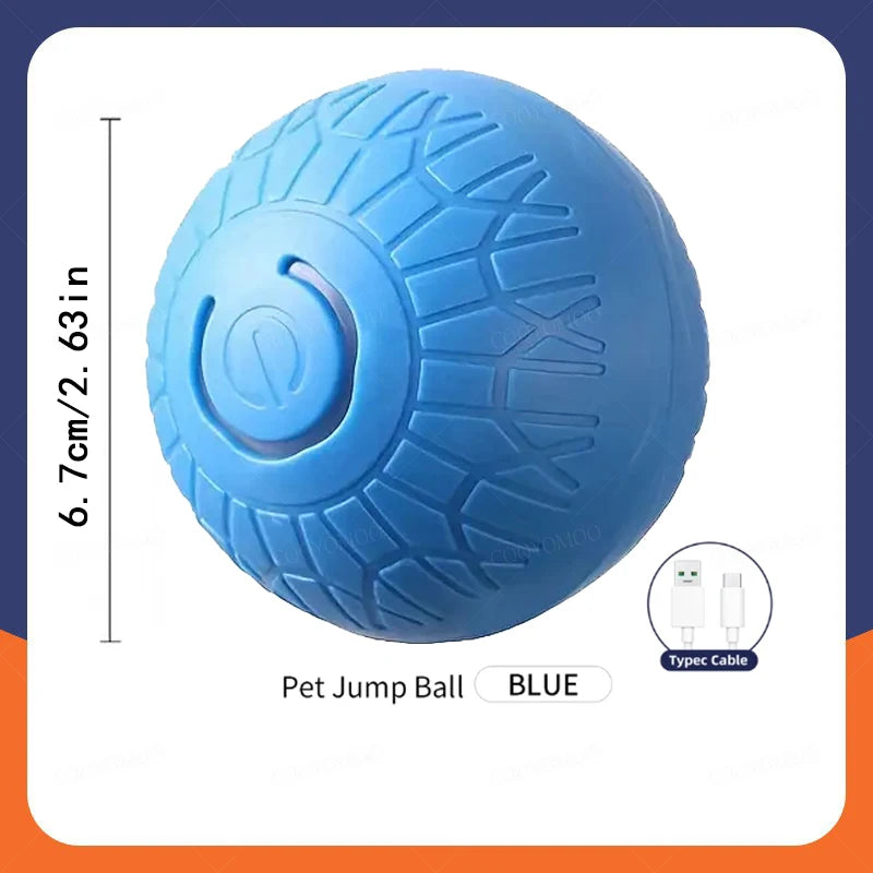 Smart Dog Toy Ball Automatic Interactive Pet Electronic Rolling USB Rechargeable Moving Bouncing for Puppy to Large dog Chew Toy Deals 4 U   Deals 4 U