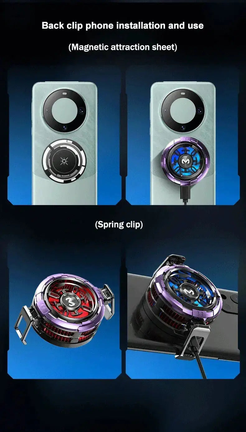 MEMO CX08 Pro Mobile Phone ICE Semiconductor Magnetic Frozen PUBG Game Cooler for IOS Universal Phone Cooling Radiator Deals 4 U  Mobile Gaming Deals 4 U