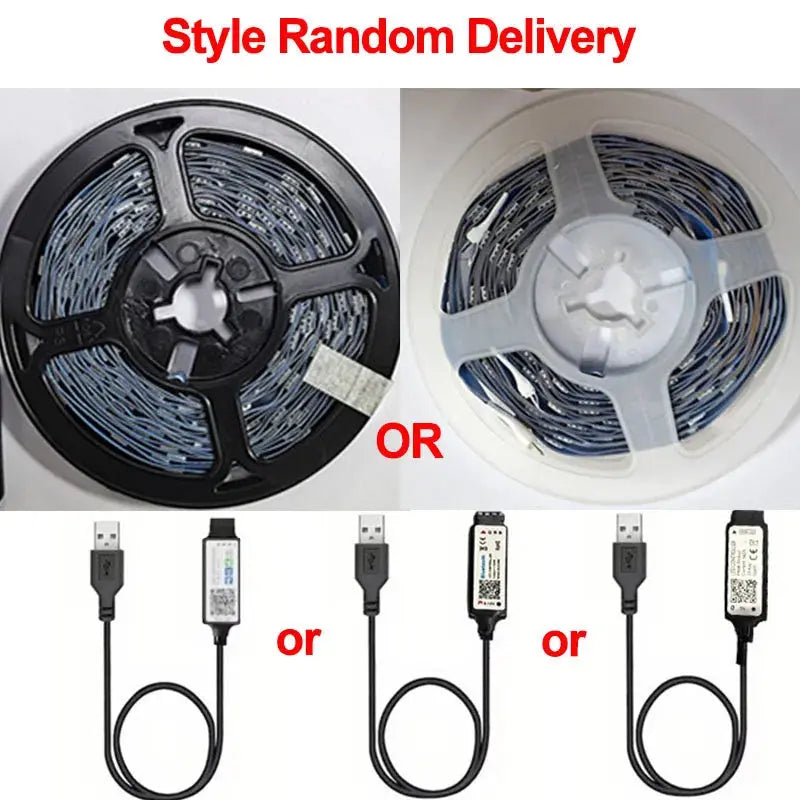 RGB LED Light Strip Lights USB 5V TV Backlight Atmosphere Lights APP Remote Control Flexible Lamp Tape Christmas Party Light Deals 4 U  RGB Hexagon Wall Lights Deals 4 U