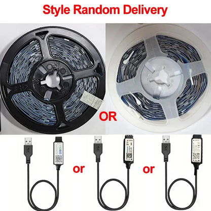 RGB LED Light Strip Lights USB 5V TV Backlight Atmosphere Lights APP Remote Control Flexible Lamp Tape Christmas Party Light Deals 4 U  RGB Hexagon Wall Lights Deals 4 U