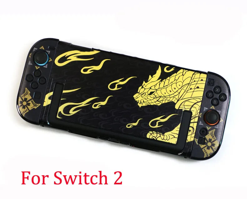 Hot Sale PC Hard Cover Full Crystal Shell Protector For Nintendo Switch 2 NS2 Joy-con Game Controller Front Back Protective Case