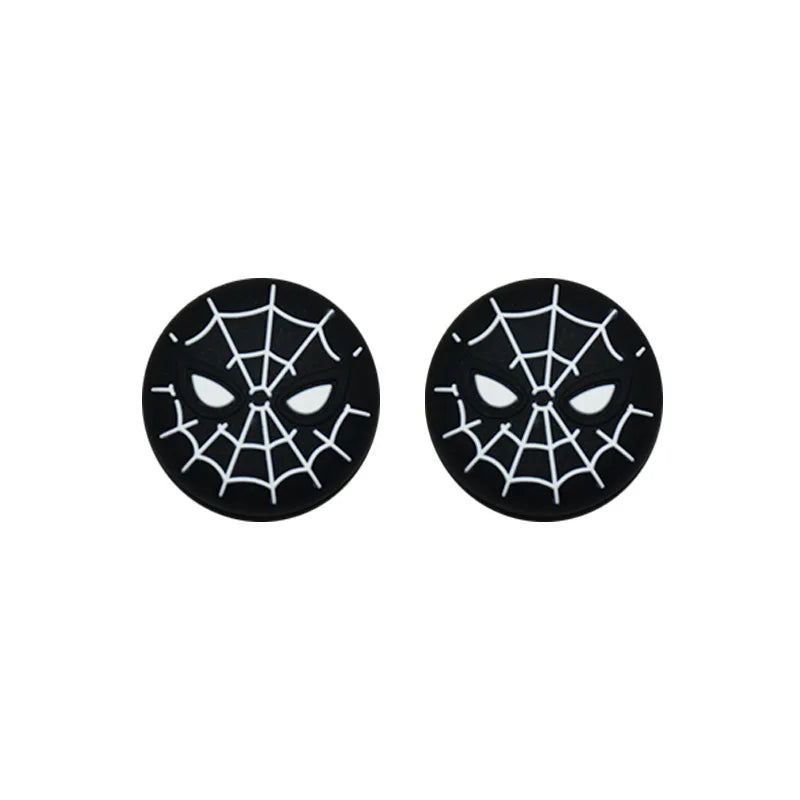 2pcs Silicone Thumb Grip Cap For PS4 PS5 Playstation 5 Xbox Series XS Game Joystick Controller Accessories Thumbstick Grip Caps Deals 4 U   Deals 4 U