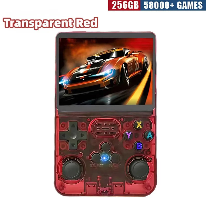 R36S Retro Handheld Game Console 3 5 Inch IPS Screen 64GB 128GB 256GB Portable Gaming Device with Built in Games