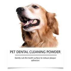 Pet Teeth Cleaning Powder for Dog Reduces Tartar and Calculus Protect Dog Oral Gum Health Freshen Breath Dog Cleaning Products Deals 4 U   Deals 4 U