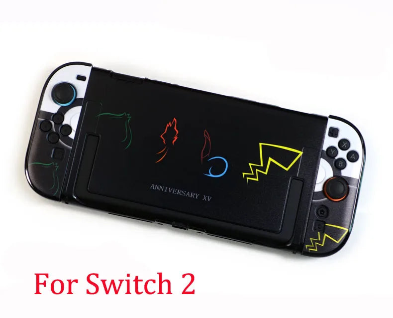 Hot Sale PC Hard Cover Full Crystal Shell Protector For Nintendo Switch 2 NS2 Joy-con Game Controller Front Back Protective Case