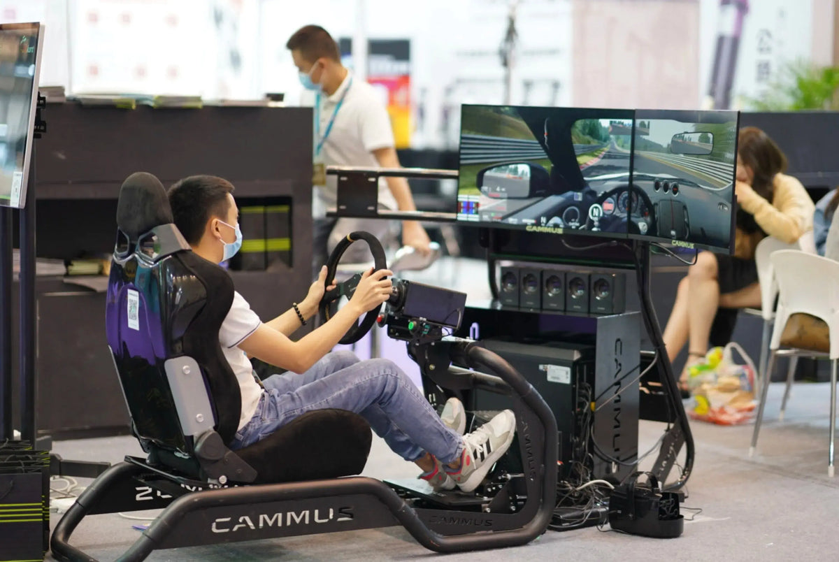 CAMMUS C5 2 in 1  5nm Direct Drive System Base Gaming Steering Wheel Racing Simulator PC Car Wheel Racing Simulator Deals 4 U  Gaming Accessories Deals 4 U