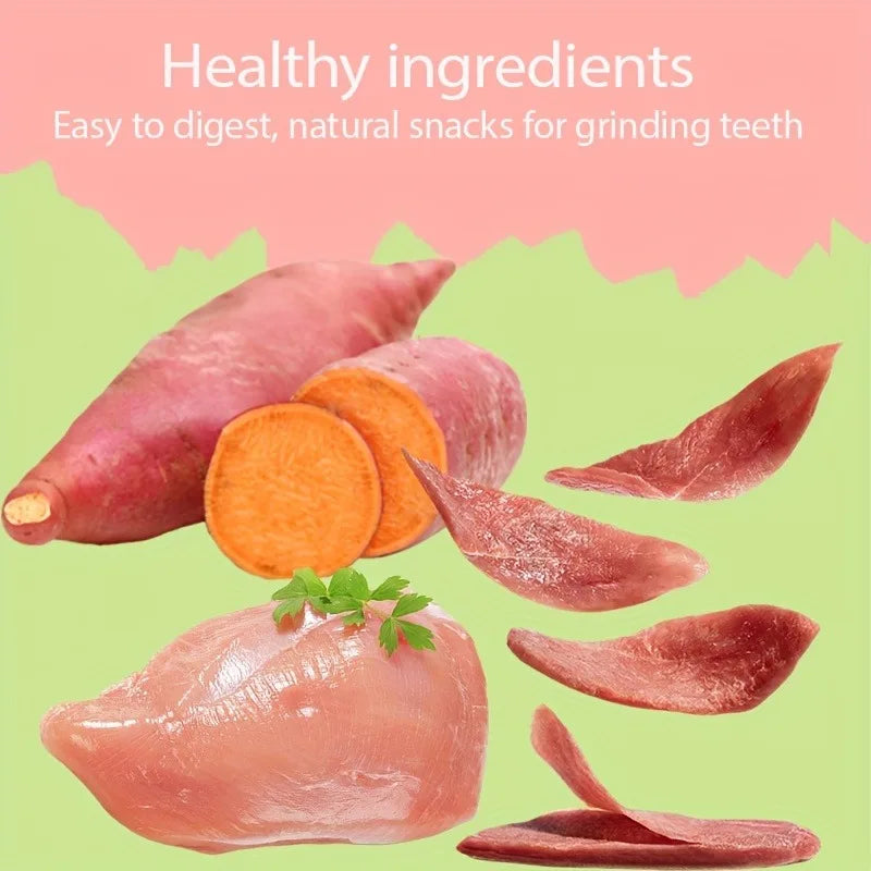 Pet Zero's Favorite Food Training Treats: Chicken Wrapped Sweet Potato and Duck Wrapped Sweet Potato Deals 4 U   Deals 4 U