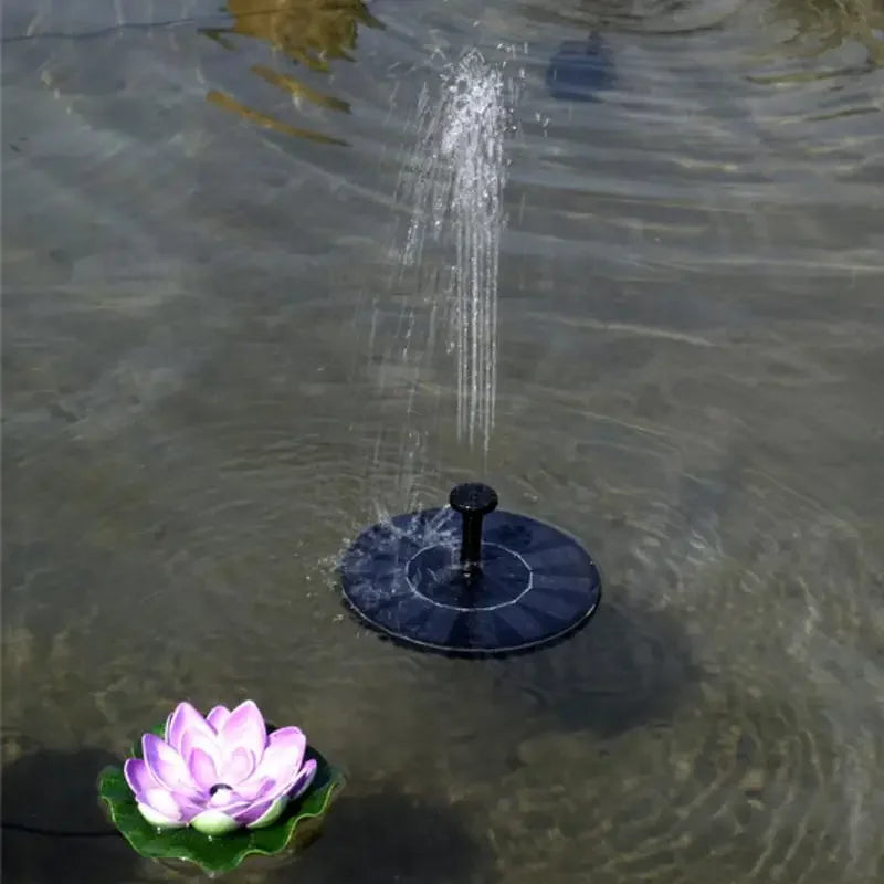 Customizable Solar Bionic Fountain Mini Solar Fountain Solar Water Fountain Deals 4 U   Deals 4 U