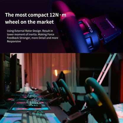 CAMMUS C12 Direct Drive Steering Wheel 12N·m+CAMMUS CS5 Table Clamp Direct Drive Wheelbase(2 IN 1) Deals 4 U  Gaming Accessories Deals 4 U