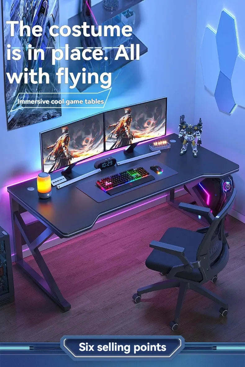 Computer desk, home desk, student learning desk, simple gaming desk, e-sports desk, workbench, office desk Deals 4 U  Gaming Accessories Deals 4 U