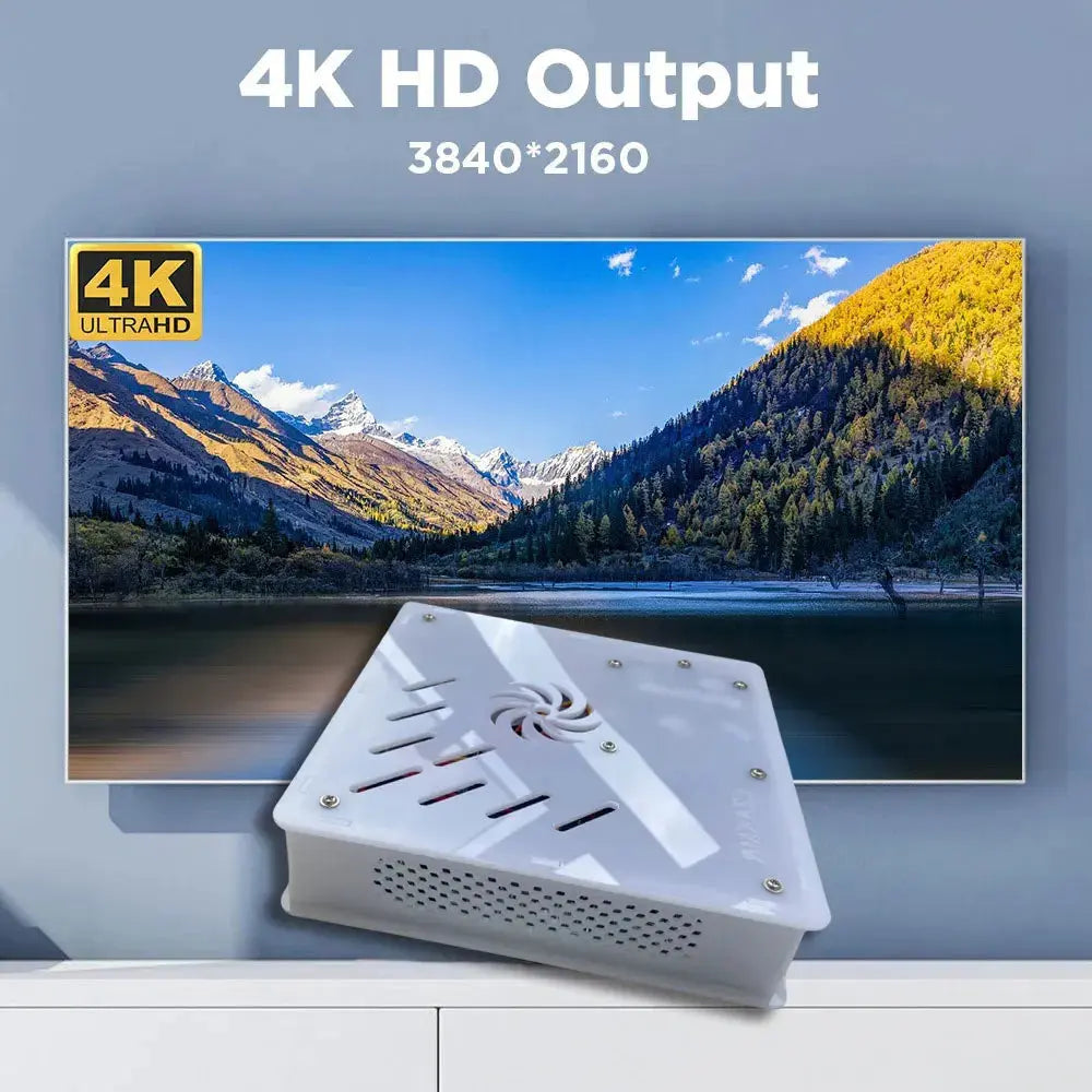 X8 Retro Game Console 4K HD 4G/8G RAM 60 Emulator 500GB Storage 70000+Classic Games For Wii PS2 DC PSP NGC XBOX Holiday Gift Deals 4 U  Gaming Accessories Deals 4 U