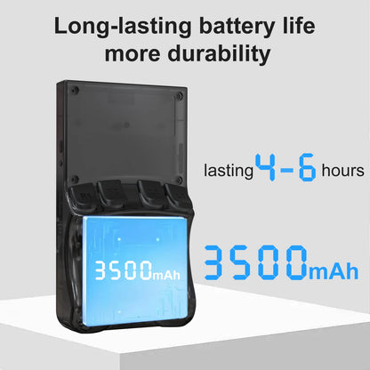 GAMINJA ANS13 4.0 Inch IPS Screen Retro Handheld Video Game Console 15000+ Games Built-in Linux Portable Pocket Gaming Console