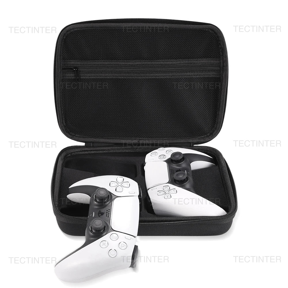 Dual Carrying Case Bag For PS5/PS4/PS3/Xbox Series Controller Portable Travel Pouch Shockproof Storage Shell For PS5 Accessories Deals 4 U   Deals 4 U
