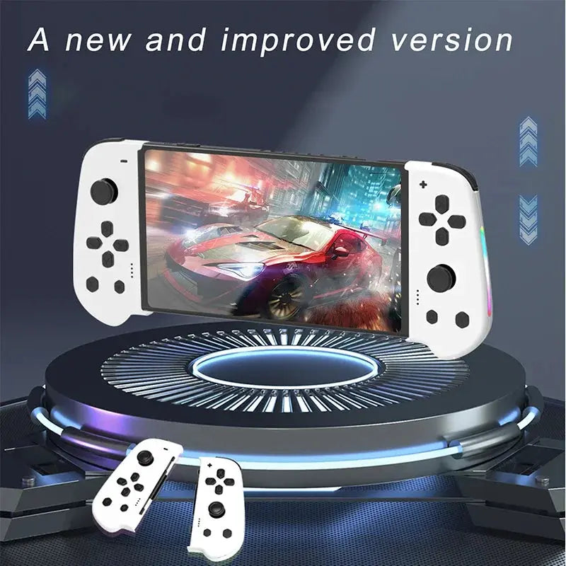 GAMINJA Wireless Joypad Controller for Switch Game Console with RGB Lamp L/R Handle Grip Wake up Screenshot Function Deals 4 U  Mobile Gaming Deals 4 U