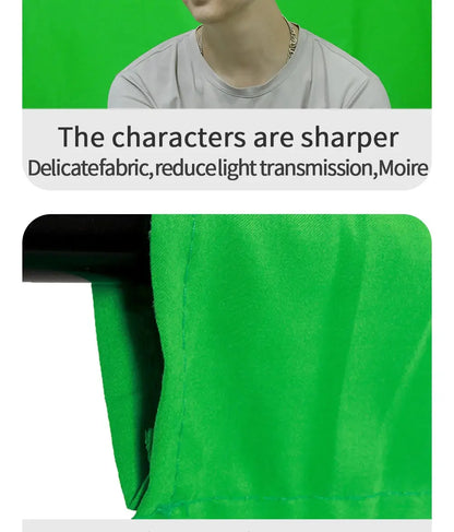 Background For Photography Backdrops White/Black/Blue/Green Screen Chroma Key Muslin Studio Photo Shooting Backdrop Cloth Paper Deals 4 U  Streaming Equipment Deals 4 U
