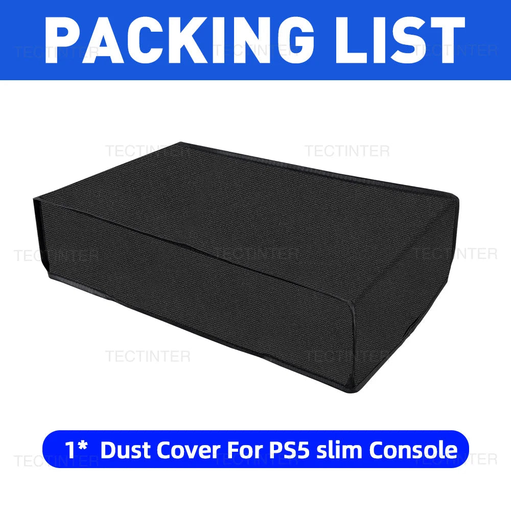 Dust Proof Cover for PlayStation 5 PS5 Slim/Pro Console Protector Case Anti-scratch Sleeve Protective Cover For PS5 Accessories