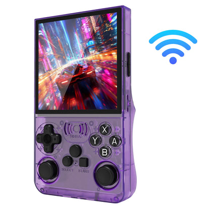 GAMINJA Retro Handheld Video Game Console WiFi 0‑lag Global Online Battle Download Games Via Official APP Retro Video Game Player Gift