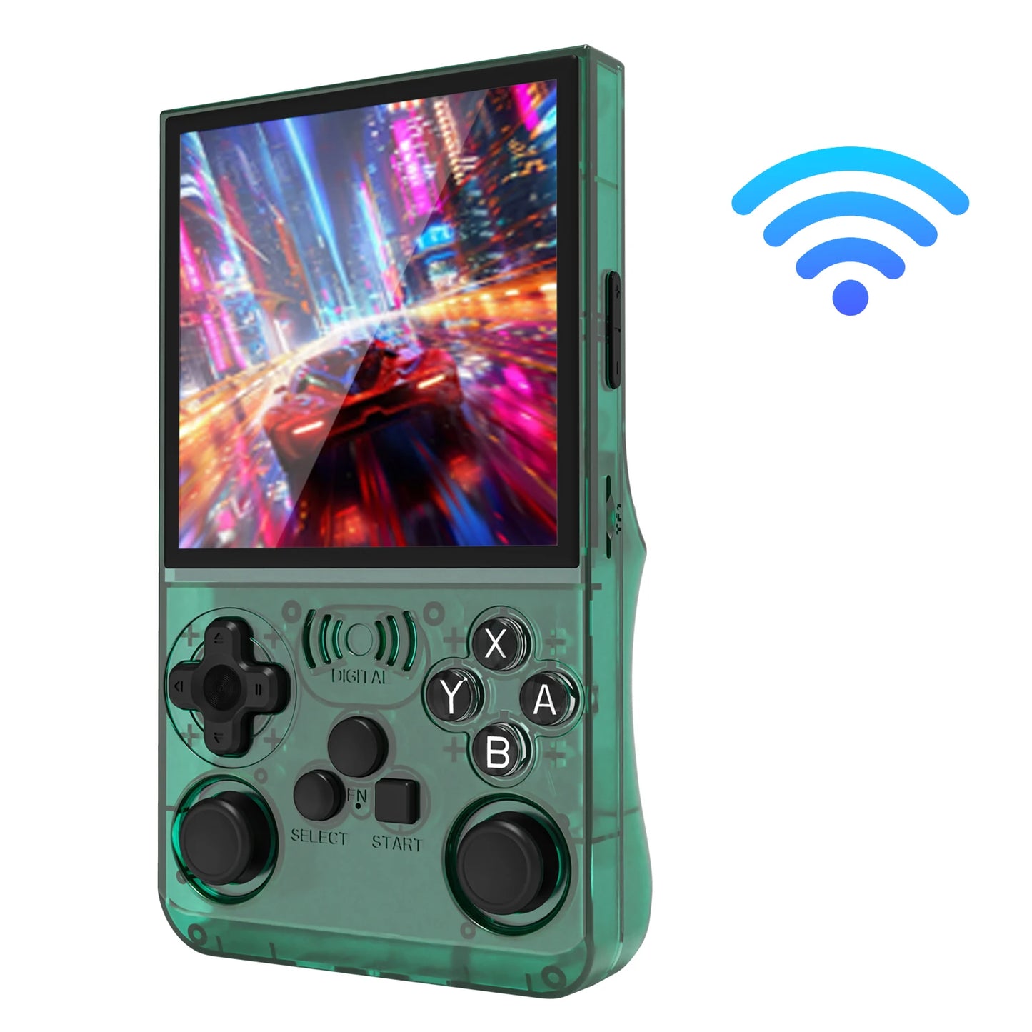GAMINJA Retro Handheld Video Game Console WiFi 0‑lag Global Online Battle Download Games Via Official APP Retro Video Game Player Gift