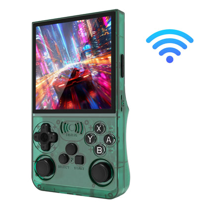 GAMINJA Retro Handheld Video Game Console WiFi 0‑lag Global Online Battle Download Games Via Official APP Retro Video Game Player Gift