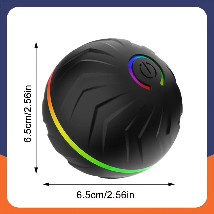 Smart Dog Toy Ball Automatic Interactive Pet Electronic Rolling USB Rechargeable Moving Bouncing for Puppy to Large dog Chew Toy Deals 4 U   Deals 4 U