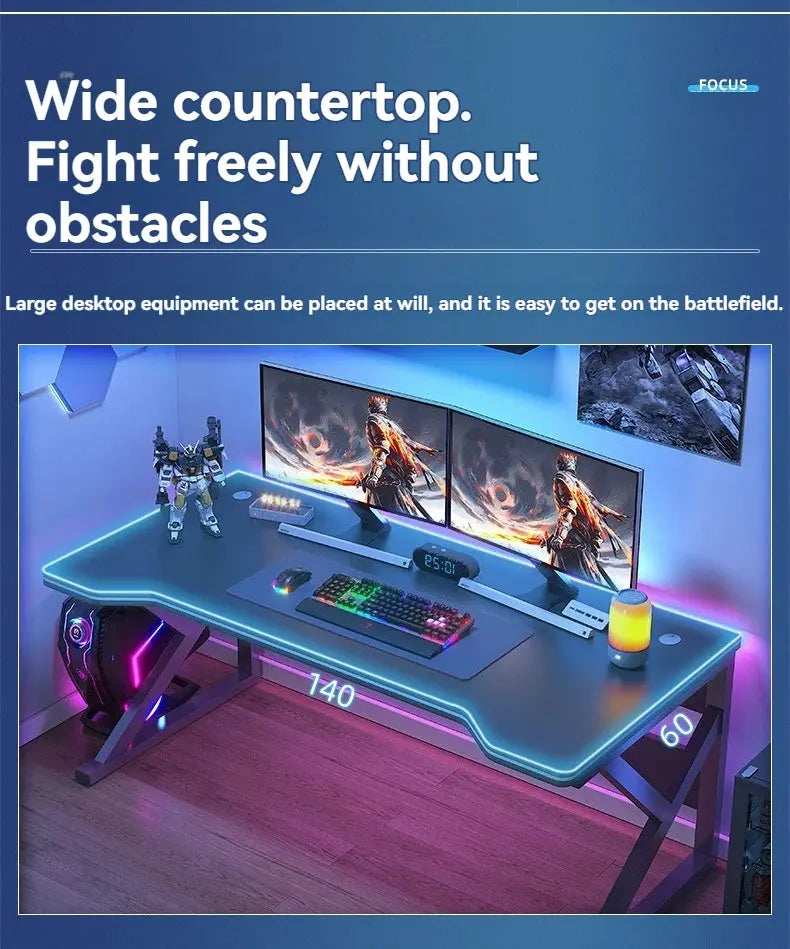 Computer desk, home desk, student learning desk, simple gaming desk, e-sports desk, workbench, office desk Deals 4 U  Gaming Accessories Deals 4 U
